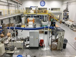KraussMaffei's extrusion lab in Florence, Ky. KraussMaffei's extrusion lab in Florence, Ky.