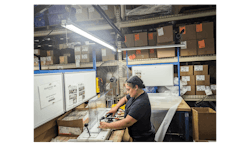 To accommodate for growth, Pyramid Molding Group has onboarded 21 new employees in recent months, and created new jobs and positions, including roles for assembly specialists, like this employee working in the new assembly department of Pyramid Plastics' injection molding facility in Rockford, Ill. The department -- created due to a 20 percent increase in sales related to post-production assembly -- demands great attention to detail, high quality standards and the ability of employees to stand for much of their shift. To head the department, the company promoted a quality technician who has 20 years of experience into a new position as assembly lead and moved a number of operators, who received pay increases, into assembly specialist roles, as well. To accommodate for growth, Pyramid Molding Group has onboarded 21 new employees in recent months, and created new jobs and positions, including roles for assembly specialists, like this employee working in the new assembly department of Pyramid Plastics' injection molding facility in Rockford, Ill. The department -- created due to a 20 percent increase in sales related to post-production assembly -- demands great attention to detail, high quality standards and the ability of employees to stand for much of their shift. To head the department, the company promoted a quality technician who has 20 years of experience into a new position as assembly lead and moved a number of operators, who received pay increases, into assembly specialist roles, as well.