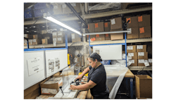 To accommodate for growth, Pyramid Molding Group has onboarded 21 new employees in recent months, and created new jobs and positions, including roles for assembly specialists, like this employee working in the new assembly department of Pyramid Plastics' injection molding facility in Rockford, Ill. The department -- created due to a 20 percent increase in sales related to post-production assembly -- demands great attention to detail, high quality standards and the ability of employees to stand for much of their shift. To head the department, the company promoted a quality technician who has 20 years of experience into a new position as assembly lead and moved a number of operators, who received pay increases, into assembly specialist roles, as well. To accommodate for growth, Pyramid Molding Group has onboarded 21 new employees in recent months, and created new jobs and positions, including roles for assembly specialists, like this employee working in the new assembly department of Pyramid Plastics' injection molding facility in Rockford, Ill. The department -- created due to a 20 percent increase in sales related to post-production assembly -- demands great attention to detail, high quality standards and the ability of employees to stand for much of their shift. To head the department, the company promoted a quality technician who has 20 years of experience into a new position as assembly lead and moved a number of operators, who received pay increases, into assembly specialist roles, as well.