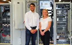 Felix Grünwald, managing director of Untha e-technology, and Andrea Gratzer, CFO of Untha shredding technology and managing director of Untha e-technology. Felix Grünwald, managing director of Untha e-technology, and Andrea Gratzer, CFO of Untha shredding technology and managing director of Untha e-technology.