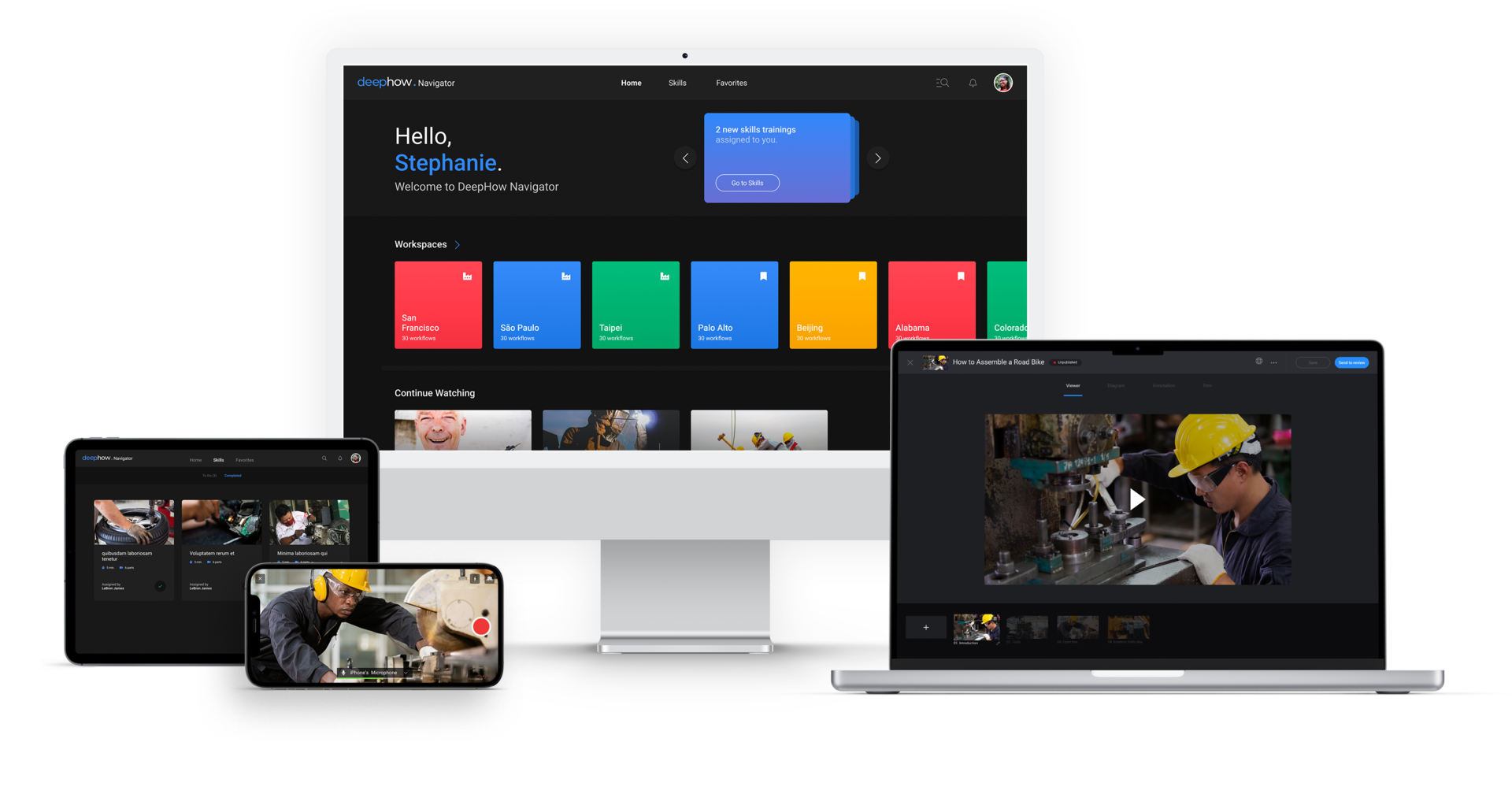 DeepHow leverages the potential of artificial intelligence with videos of experts performing their jobs to help workers learn new skills.