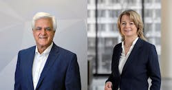 Antonis Papadourakis (left) and Frederique van Baarle Antonis Papadourakis (left) and Frederique van Baarle