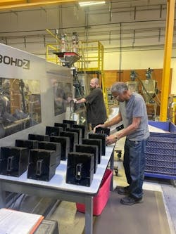 A materials-handling system planned by Conair has helped Pittsfield Plastics Engineering better use its space, while ensuring the right resins are being used and kept free from contamination and moisture.