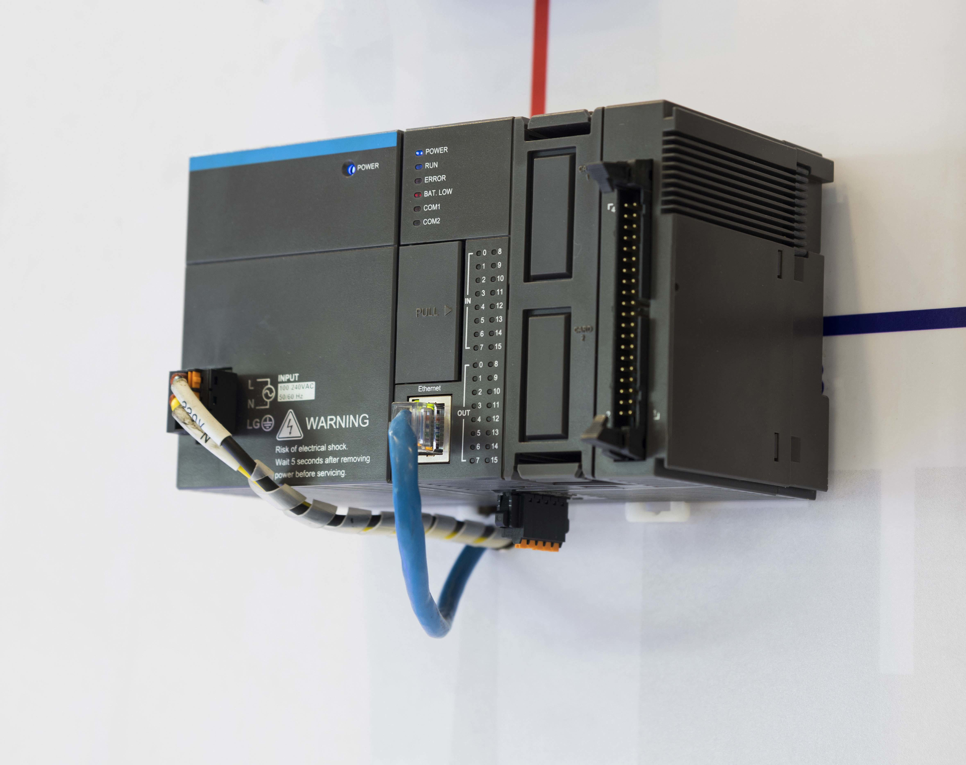 SABIC's new Noryl resin with 30 percent PCR can be used to make products such as this PLC.