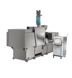E-Multi auxiliary injection units from Mold-Masters can be installed on injection molding machines in a variety of ways to accommodate the space available to users. E-Multi auxiliary injection units from Mold-Masters can be installed on injection molding machines in a variety of ways to accommodate the space available to users.