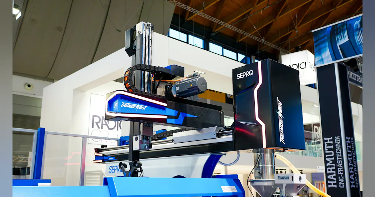 Sepro launches its fastest-ever robot | Plastics Machinery Manufacturing