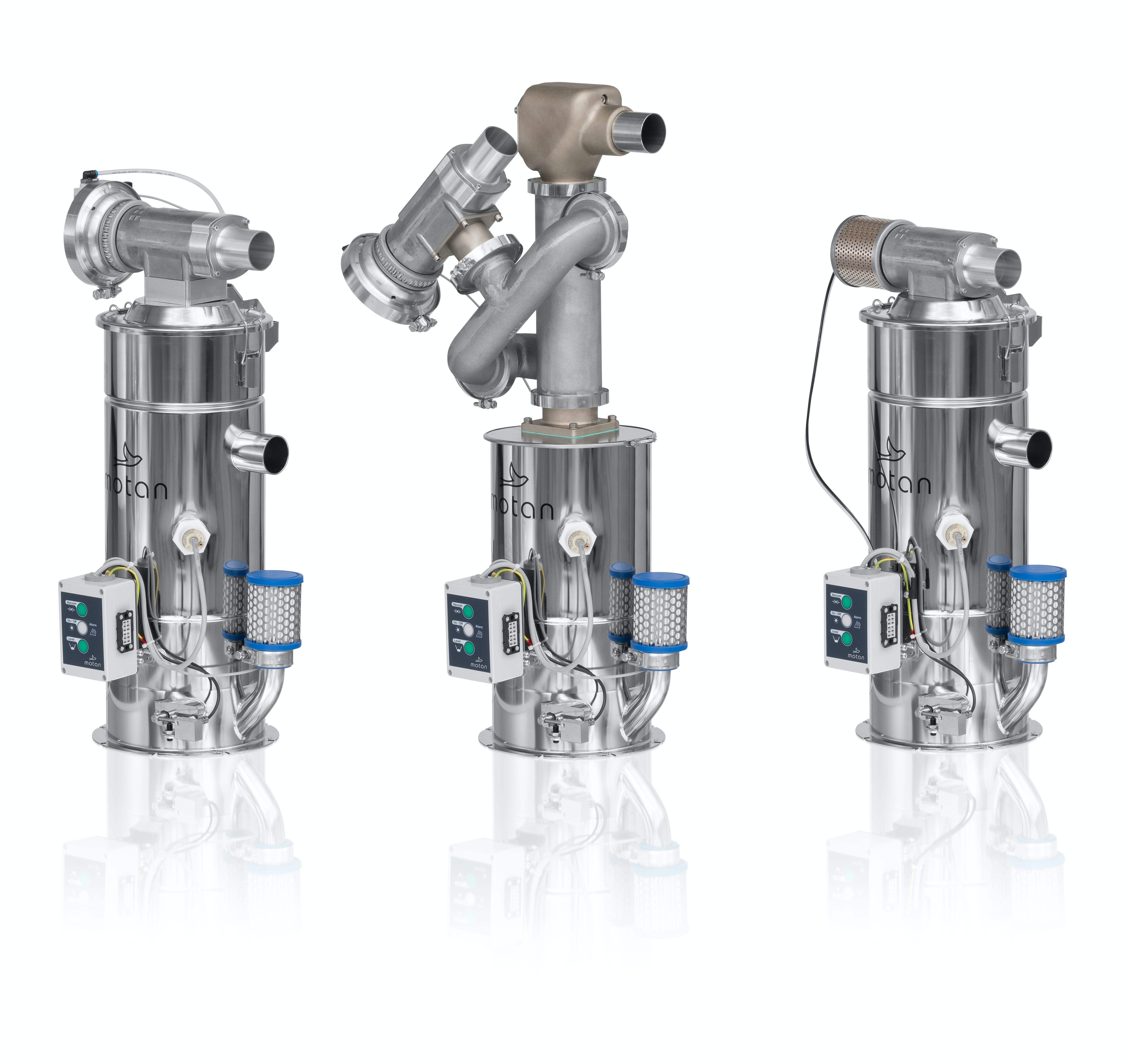 Motan has designed its Metro G med loaders to comply with FDA 21 CFR regulations.