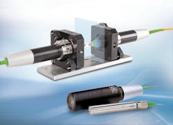 Micro-Epsilon&apos;s JMA and JMA-Thickness adjustable mounting adapters ensure improved accuracy for two-sided thickness measurements of battery film and other products.