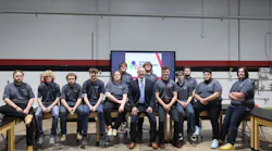 State and local officials joined students Oct. 20 to celebrate the opening of the Milacron Advanced Manufacturing Academy at Grant Career Center in Bethel, Ohio.