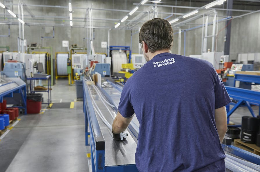 With about 70 percent of its jobs filled internally, Uponor is committed to building its own workforce.