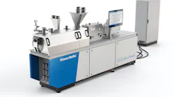 KraussMaffei has updated its ZE 28 BluePower twin-screw extruder with a low-cost standard version that will make it available with shorter delivery times.