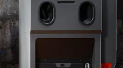 The Fuse Blast automates post-processing tasks for Formlabs' Fuse Series of SLS 3D printers.