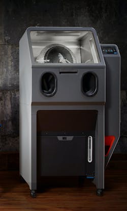 The Fuse Blast automates post-processing tasks for Formlabs' Fuse Series of SLS 3D printers. The Fuse Blast automates post-processing tasks for Formlabs' Fuse Series of SLS 3D printers.