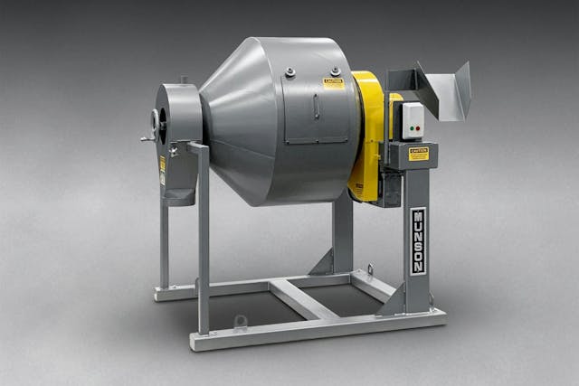 Munson has introduced rotary batch mini mixers that can handle abrasive materials.