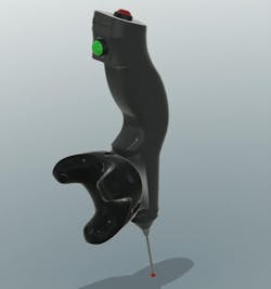 The RoboDK TwinTrack probe allows for easy programming of the company&apos;s robots.