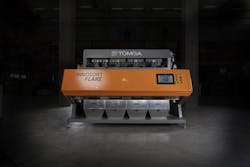 Tomra's upgraded Innosort Flake NIR system offers more precise sorting. Tomra's upgraded Innosort Flake NIR system offers more precise sorting.
