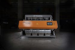 Tomra&apos;s upgraded Innosort Flake NIR system offers more precise sorting.