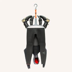 C-Monsta&apos;s wetsuit hanger allows the wetsuits to dry out thoroughly, avoiding the unpleasant odor that can develop when wetsuits stay wet, and significantly extending their lifespan.