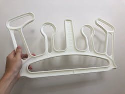 Get It Made was able to create this prototype wetsuit hanger for its customer C-Monsta using additive manufacturing more quickly and less expensively than with traditional prototyping methodologies. Get It Made was able to create this prototype wetsuit hanger for its customer C-Monsta using additive manufacturing more quickly and less expensively than with traditional prototyping methodologies.