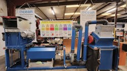 Ocean Plastic Technologies is sending mobile recycling pods to communities that lack infrastructure. Ocean Plastic Technologies is sending mobile recycling pods to communities that lack infrastructure.