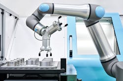 Universal Robots reported strong demand for its new UR30 cobot. Universal Robots reported strong demand for its new UR30 cobot.