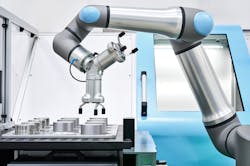 Universal Robots reported strong demand for its new UR30 cobot.
