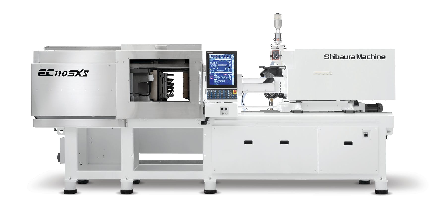 At Plastec West in February, Shibaura launched a clean-room version of its 110-ton EC110SXIII injection molding machine, which previously was available only as a general-purpose press. The all-electric press produced medical pipettes.