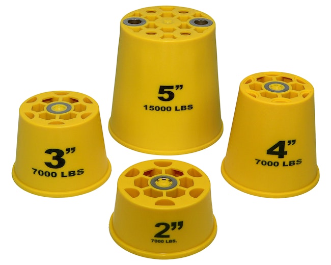 Progressive Components' RhinoFeet are now available in a 5-inch version.