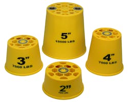 Progressive Components' RhinoFeet are now available in a 5-inch version. Progressive Components' RhinoFeet are now available in a 5-inch version.