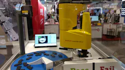 Fanuc's SR-3iA/U SCARA robot has a 6.6-pound payload, and is available with a ceiling mount.