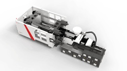 Milacron will showcase its new M-Series machines at NPE in May. Milacron will showcase its new M-Series machines at NPE in May.