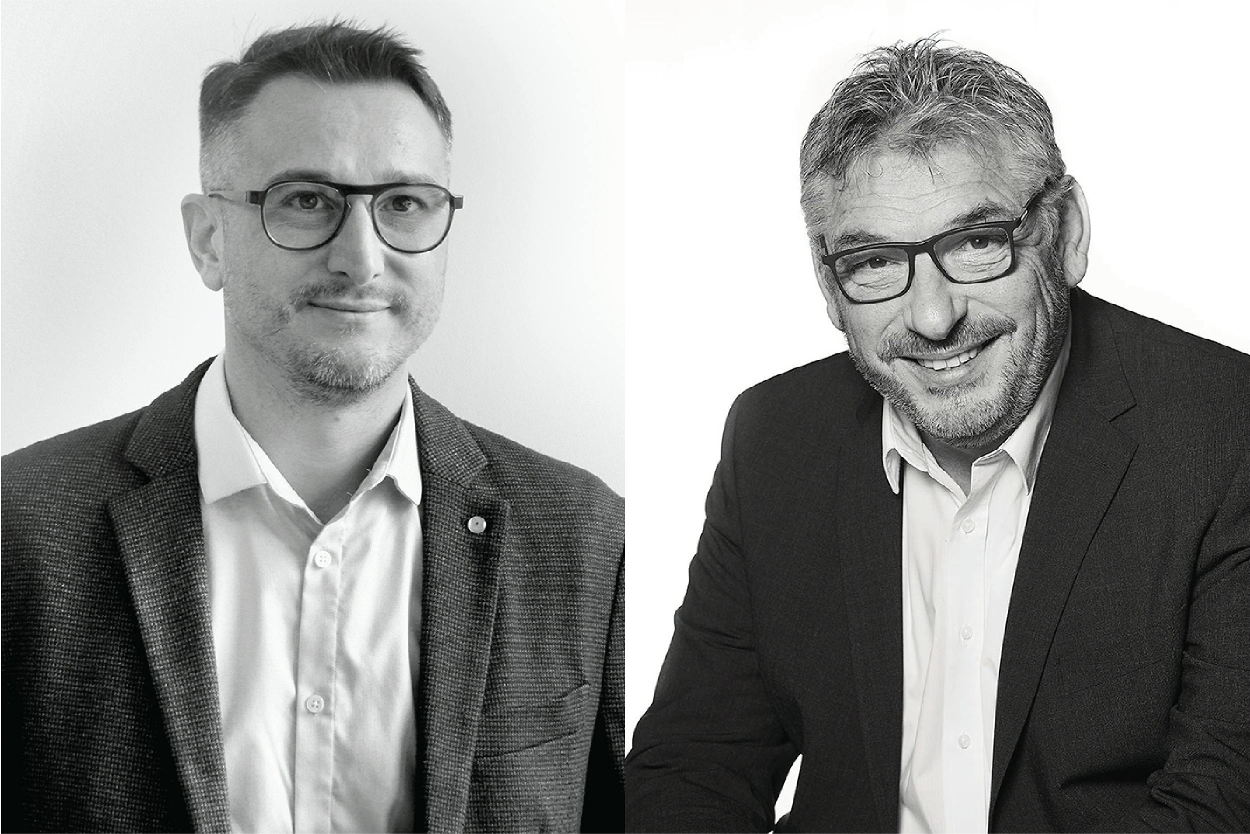 Julian De Ridder (left) and Thierry Deau have joined Synerlink's leadership team.