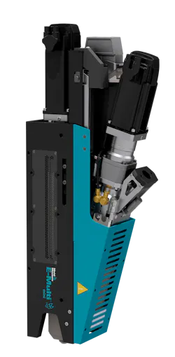 The Mold-Masters E-Multi Mini allows for multi-shot injection using a range of materials. The Mold-Masters E-Multi Mini allows for multi-shot injection using a range of materials.