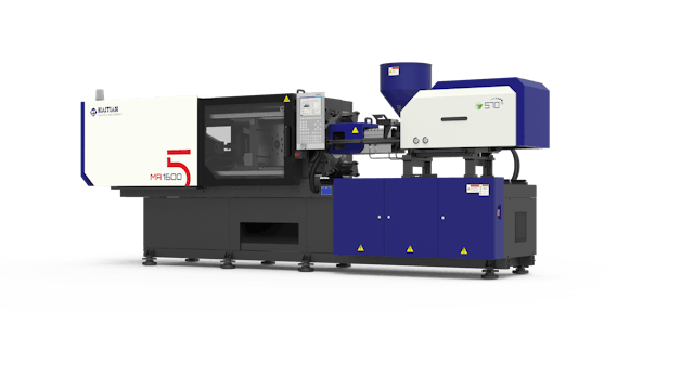 The Mars 5 servo-hydraulic injection molding machine from Absolute Haitian