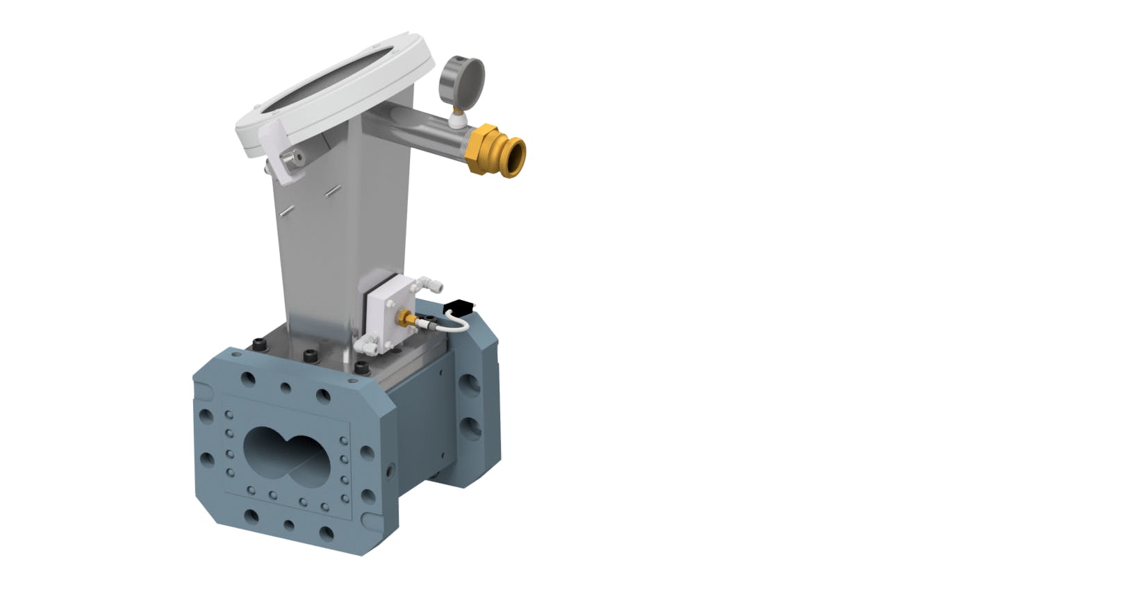 Entek's vent flow sensor is now available as an option on all of the company's twin-screw extruders.