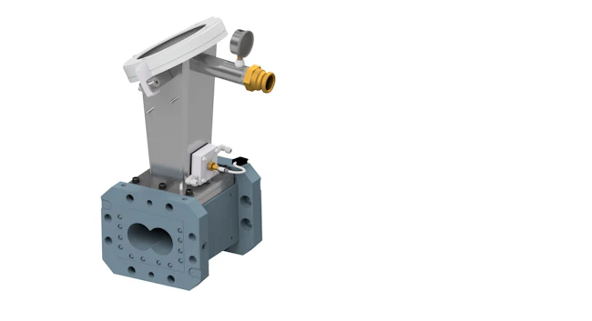 Entek's vent flow sensor is now available as an option on all of the company's twin-screw extruders.