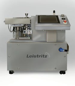 The Leistritz ZSE-12 has been redesigned with a micro-plunger feeder. The Leistritz ZSE-12 has been redesigned with a micro-plunger feeder.