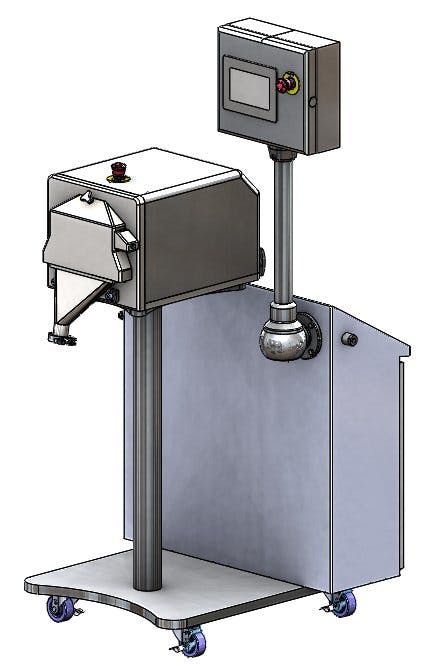 Bay Plastics Machinery designed the PH25 pelletizer for pharmaceutical applications.