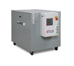 Mokon's Iceman LT chiller now has an available dual-circuit capacity control. Mokon's Iceman LT chiller now has an available dual-circuit capacity control.