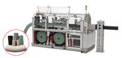 Baruffaldi's Dreno Covering machine is now available in a budget-friendly version. Baruffaldi's Dreno Covering machine is now available in a budget-friendly version.