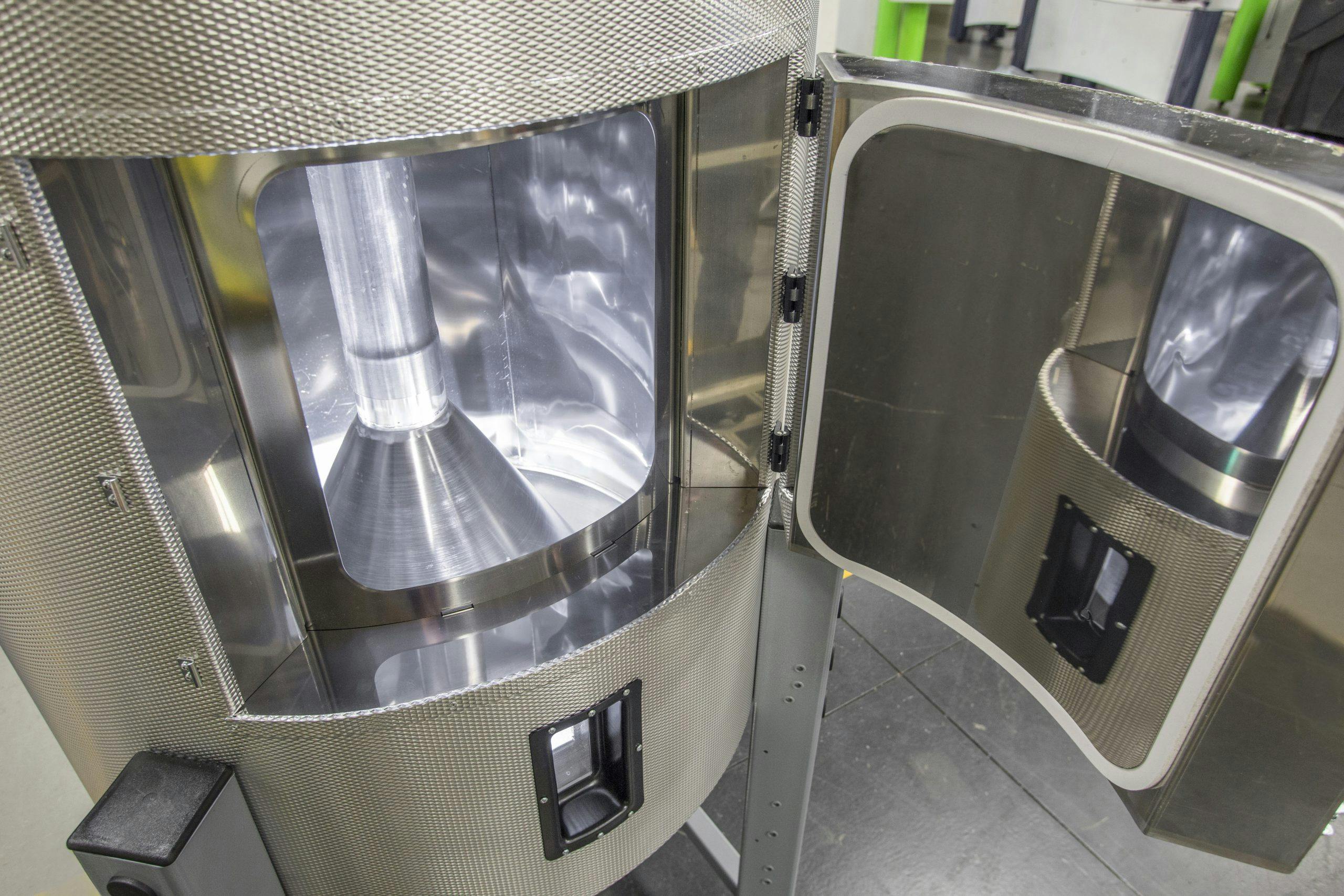 Conair's EH series of dryer hoppers are more efficient and easier to clean.