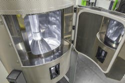 Conair's EH series of dryer hoppers are more efficient and easier to clean. Conair's EH series of dryer hoppers are more efficient and easier to clean.