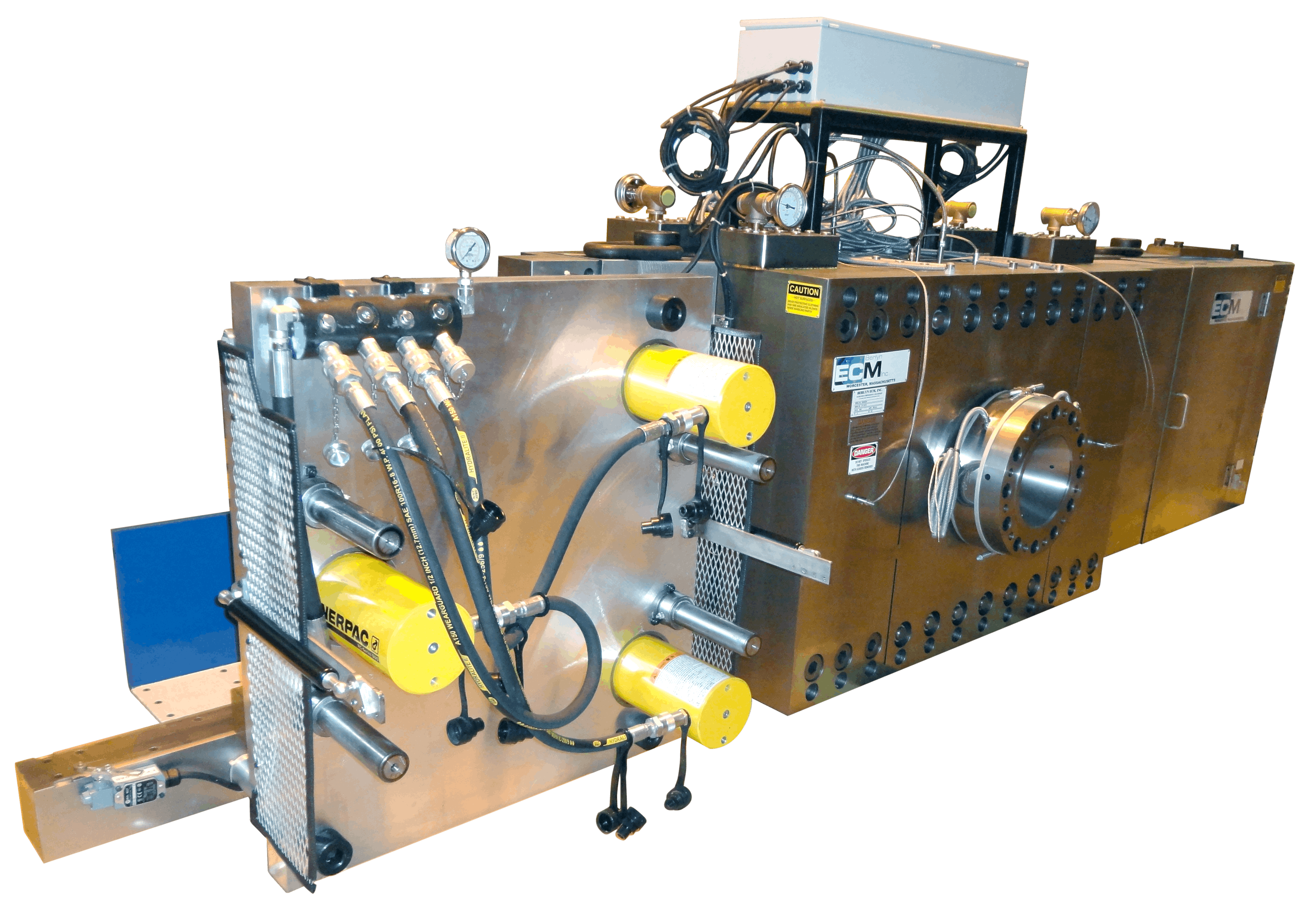 Berlyn ECM's Model CF-1570 continuous filter can handle multiple applications.