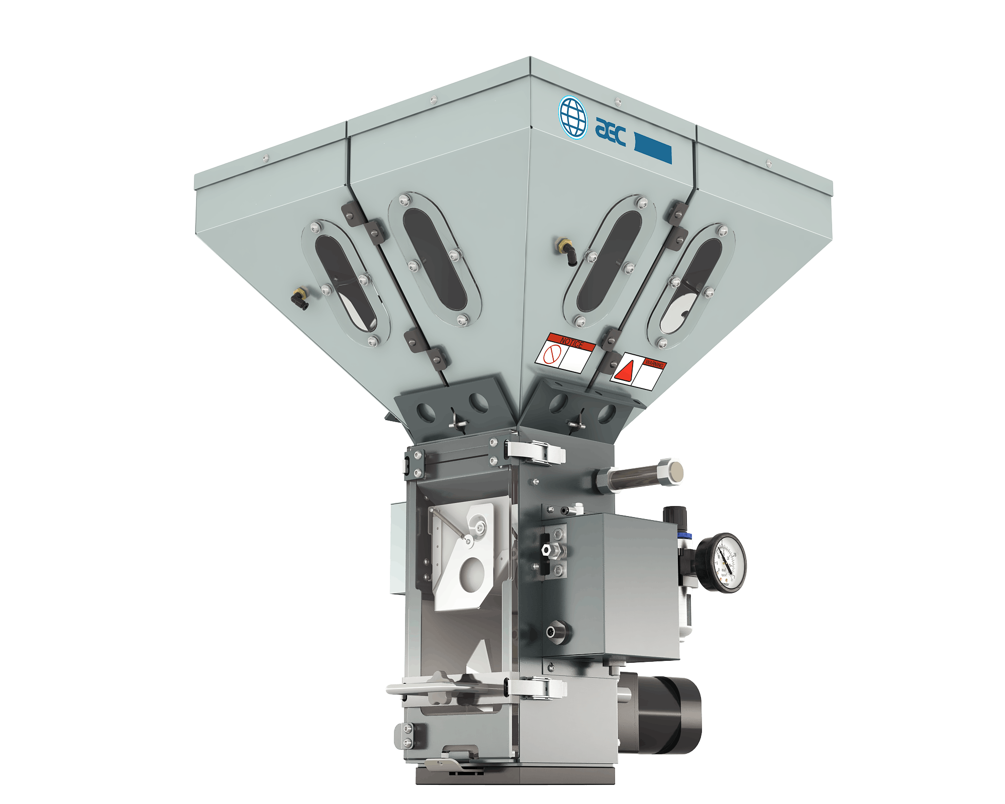 AEC's BD-100 blender is easy to use and clean.