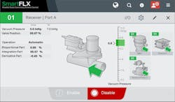 Conair's Conveying with Optimizer system integrates AI into the SmartFLX control. Conair's Conveying with Optimizer system integrates AI into the SmartFLX control.