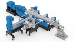 Coperion&apos;s ZSK FilCo can melt, filter, compound and pelletize recyclate in a single production step.