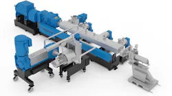 Coperion's ZSK FilCo can melt, filter, compound and pelletize recyclate in a single production step.