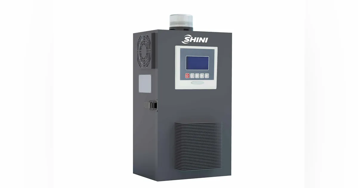 Dryer Control System Shini dryer control system is efficient, smart | Plastics Machinery ...