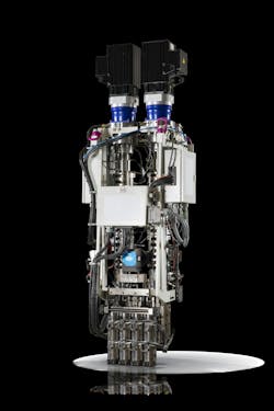 Bekum's tri-extrusion units enable production of parts with an inner PCR layer. Bekum's tri-extrusion units enable production of parts with an inner PCR layer.