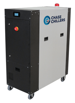 Chase Cooling Systems is launching the TGR series of thermo-chillers. Chase Cooling Systems is launching the TGR series of thermo-chillers.
